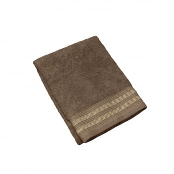 Toalla de Lavabo de Algodón 50x90 cm VILLAFELPOS Chocolate