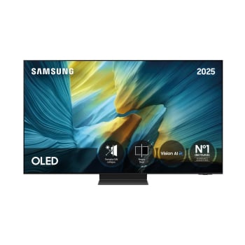 Smart TV OLED 55" (139,7 cm) Samsung TQ55QS95FAT, 4K UHD, 165 Hz, NQ4 AI Gen3 Processor, Dolby Atmos, Object Tracking Sound, Q-Symphony