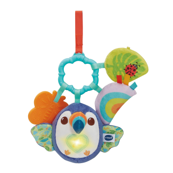VTech Baby Tucán Musical, ¡Hora de pasear!, Juguete interactivo para bebés +3 meses