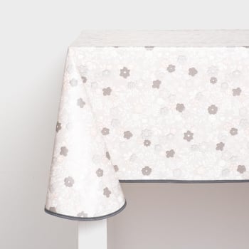 Mantel Ribeteado Impermeable 140x200 cm Liberty Gris