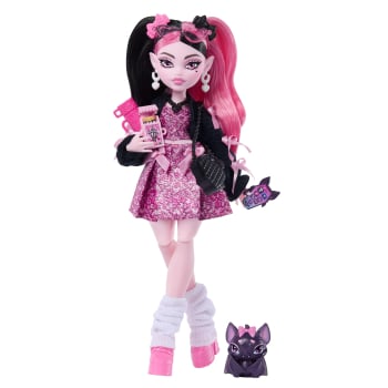 Monster High Draculaura, Muñeca con accesorios +4 años