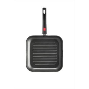 Sartén Grill Rayas MONIX Endurance, Antiadherente, de Acero Inoxidable, Apto Inducción, 28 cm