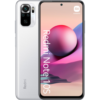 Móvil Xiaomi Redmi Note 10S, 6GB de RAM + 128GB – Blanco