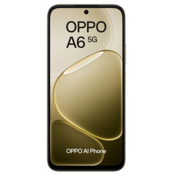 Móvil – OPPO A6 5G, Aurora Gold, 256 GB, 6 GB RAM, 6.75″ LCD, Mediatek Dimensity 6300 (6nm), 6.500mAh
