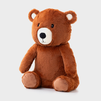 Cojín Guarda Pijama Oso TEX HOME Marrón 
