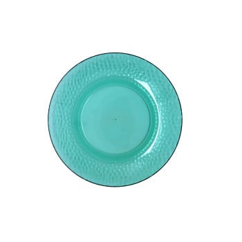 Plato de Poliestireno 20 cm QUID Luna - Azul