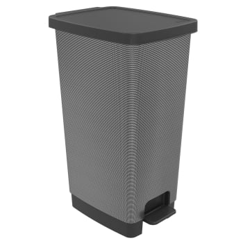 Cubo de Basura con Pedal 40L SUNDIS Leaf Bin - Carbono