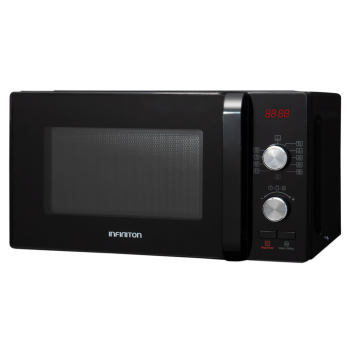Microondas Infiniton MW-F102, 700 W, 20 L, 9 Niveles de Potencia - Negro