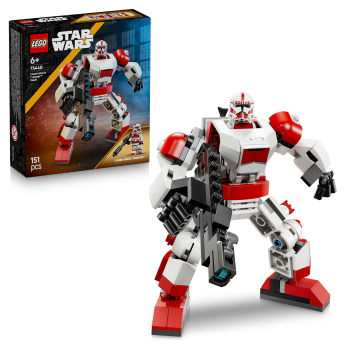 LEGO Star Wars Meca de Soldado Clon de Choque, Juguete de construcción +6 años - 75448