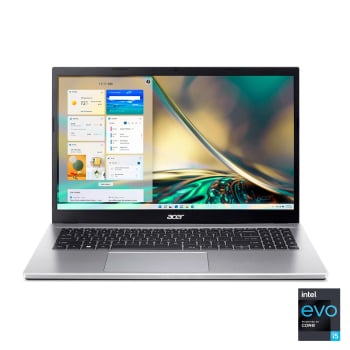 Portátil Acer Aspire 3 A315-59-53QFIntel Core i5 1235U con 16GB, 512GB SSD, FHD 15.6", Windows 11 HOME-Plata