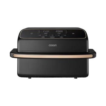 Freidora de Aire sin Aceite Cosiri Twinfry Dual Blaze Compact, 2700 W, 8,6 L - Negro