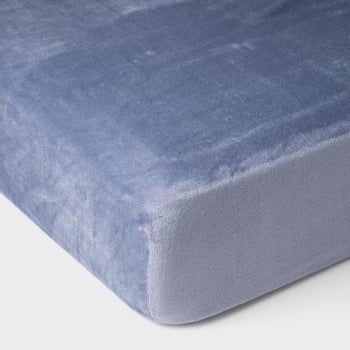 Sábanas Bajera Ajustable Cama de 150 cm hasta 160 cm TEX HOME Coralina Azul