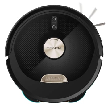 Robot Aspirador Cecotec Conga M100 Spin AI, Autonomía 220 min - Negro