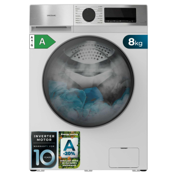 Lavadora Cecotec Bolero DressCode 8450, 8 kg, Carga Frontal, 1400 rpm, Clase A