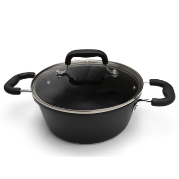 Cacerola con Tapa 3 CLAVELES Sumun, 2,5L, de Aluminio Forjado, Apta Inducción