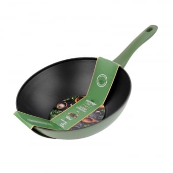 Wok Vitrinor Vital, Antiadherente, de Acero, Apto Inducción, 26 cm