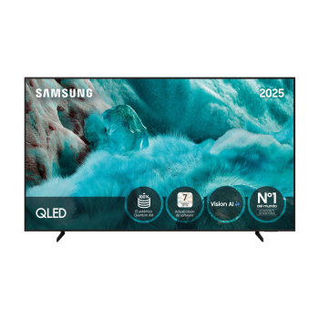 Smart TV QLED 65» (165,1 cm) Samsung TQ65Q7FAAUX con IA, 4K UHD, 50 Hz, Procesador Q4 AI, HDR, Q-Symphony;