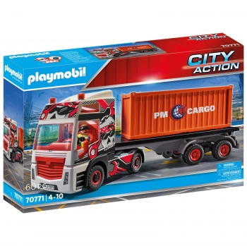 PLAYMOBIL City Action - Camión con Remolque