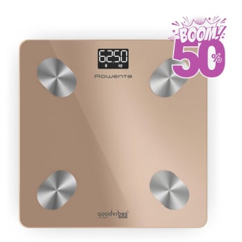 Báscula de Baño Rowenta BR9627F0, Peso Máximo 180 kg
