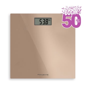 Báscula de Baño Rowenta BS1407, Pantalla LCD, Peso Máximo 150 Kg