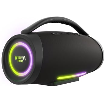 MediaMarkt Vieta Altavoz Inalámbrico, Thunder 2, 150 W, Bluetooth 5.3, 24 H Autonomía, Resistencia Al Agua Ipx6, Función True Wireless, Negro - Imagen 2