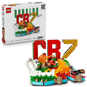 LEGO Editions Cristiano Ronaldo: Fenómenos del Fútbol, Juego de construcción +10 años - 43012
