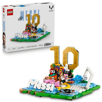 LEGO Editions Lionel Messi: Fenómenos del Fútbol, Juego de construcción +10 años - 43011