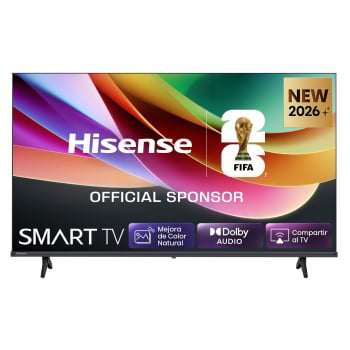 TV Hisense 40A4S 40" (101,6 cm), LED, FHD con IA, 60 Hz, Smart TV, HDR, Dolby MS12, DTS X