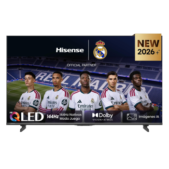 TV QLED 65″ – Hisense 65E7S PRO, 4K, 144Hz Nativos, Smooth Motion IA, HDR10+Gaming, Negro
