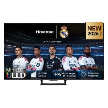 Smart TV MiniLED 55″ (139,7 cm) Hisense 55U7SE, 4K UHD, 144 Hz, Dolby Vision, Dolby Vision IQ, HDR+, Dolby MS12, DTS X