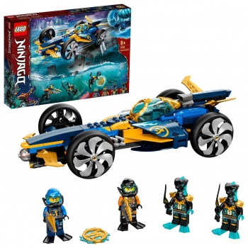 LEGO Ninjago - Submarino Anfibio Ninja + 8 años