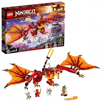 LEGO Ninjago Ataque del Dragón de Fuego +8 años - 71753