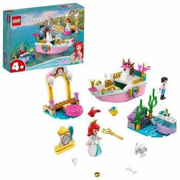 LEGO Disney Princess - Barco de Ceremonias de Ariel + 4 años - 43191