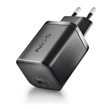 Pack cargador GAN USBC DE 65W + Cable 1,5M USBC + 5 Clavijas para portátil marca Lenovo - Negro