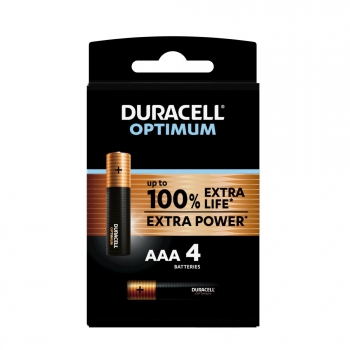 Pack 4 Pilas AAA Duracell