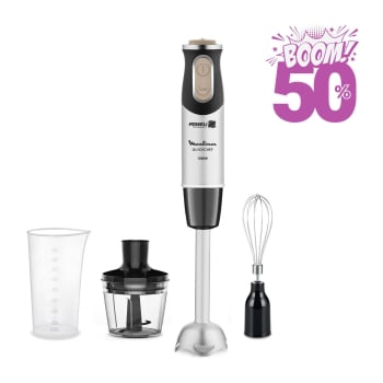 Batidora de Mano Moulinex DD655N, 1000 W, 0,8 L