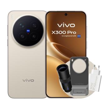 Móvil Vivo X300 PRO 5G 512GB + 16GB RAM – Marrón, Incluye Cargador 90W y Lente