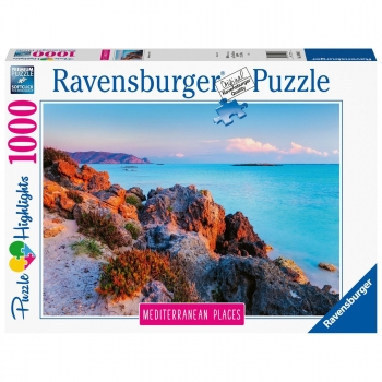 Ravensburguer - Puzzle Mediterranean Grecia 1000 Piezas + 14 años