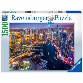 Ravensburguer Puzzles Dubai Golfo Pérsico 1000 Piezas +14 años