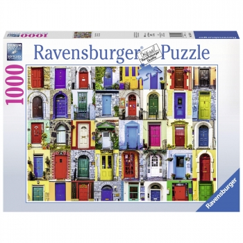 Ravensburguer - Puzzles Puertas del Mundo 1000 Piezas + 14 años