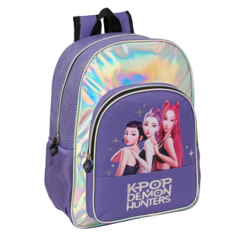 Mochila Escolar Adaptable a Carro K-Pop Demon Hunters