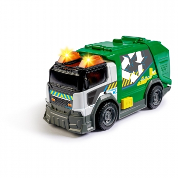 Dickie - Camión de Reciclaje con Luz y Sonido 15 cm
