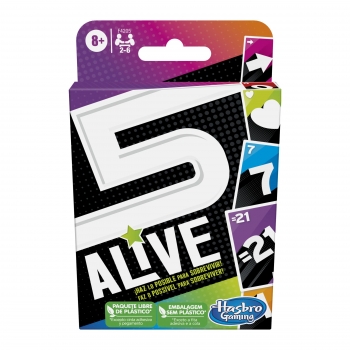 Hasbro Gaming - 5 Alive Juego de Cartas
