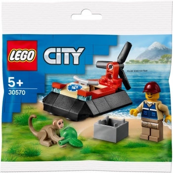 LEGO City - Aerodeslizador Rescate Fauna Salvaje + 5 años - 30570