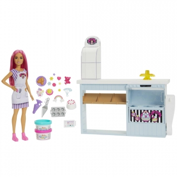 Barbie y su Pastelería Muñeca y Accesorios +3 Años