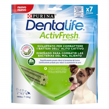 Dentalife activfresh para perro pequeño Purina Dentalife 6x115 g