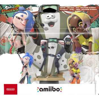 Amiibo Splatoon Raiders 3 en 1 para Switch