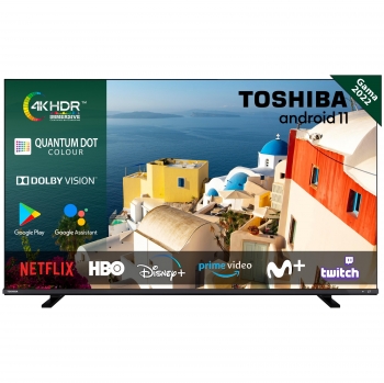TV QDOT 139,7 cm (55") Toshiba 55QA4C63DG, 4K UHD, Smart TV