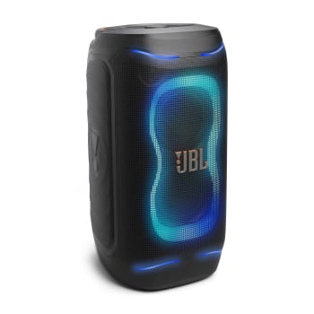 Altavoz portátil JBL PartyBox 130 con Bluetooth, resistente al agua IPX4 y luces LED integradas, color negro - Imagen 3