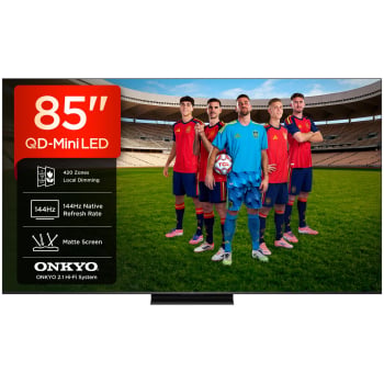 Smart TV MiniLED 85" (215,9 cm) TCL 85C6K Pro, con IA, 4K UHD, 144 Hz, HDR10+, HLG, HDR, Dolby Vision, IMAX ,Dolby Atmos, DTS Virtual X